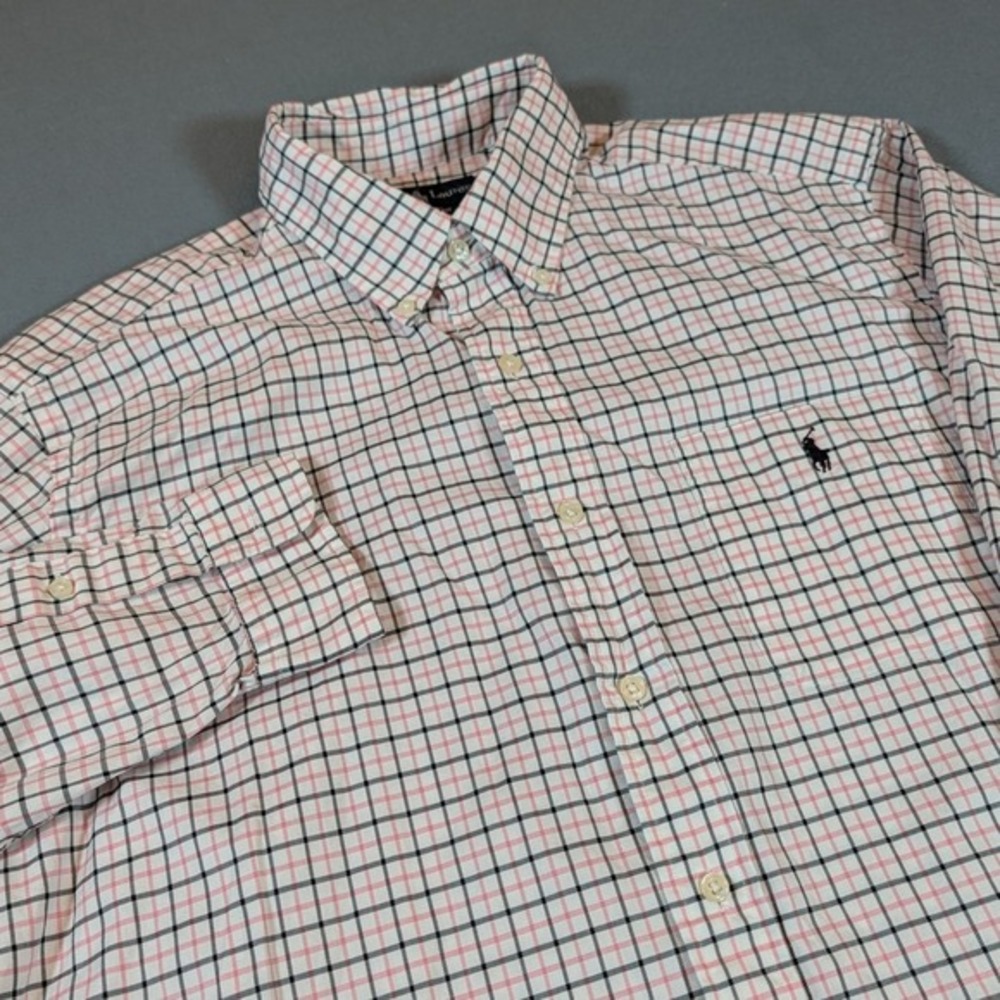 Ralph Lauren Classic Fit Men's Plaid Button Down Shirt XL‎ Preppy